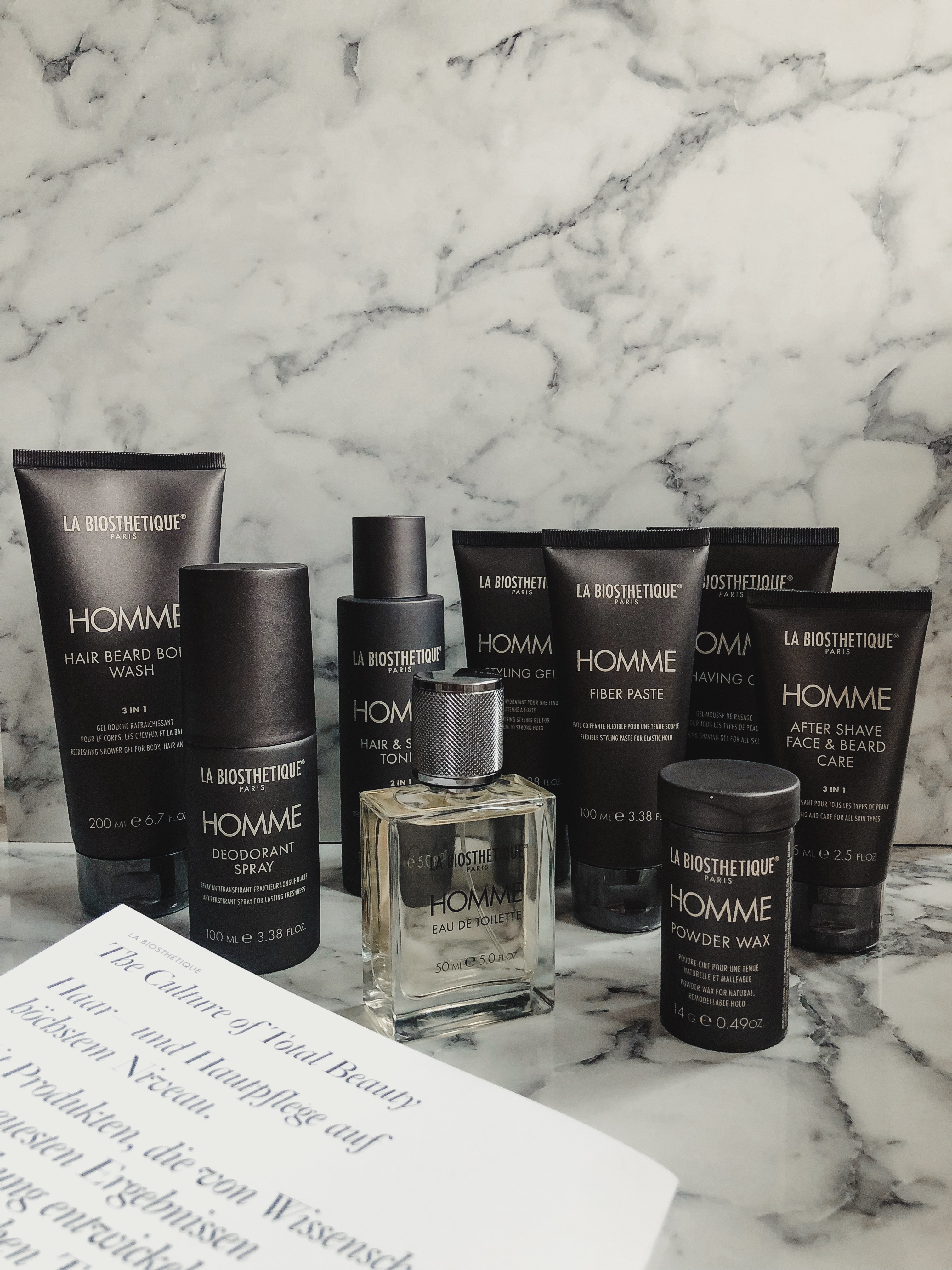 La Biosthetique Homme Routine